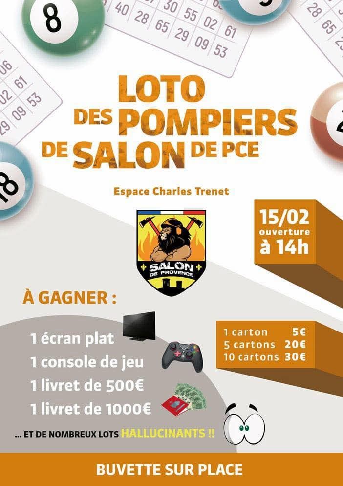 loto des pompiers Salon 2026