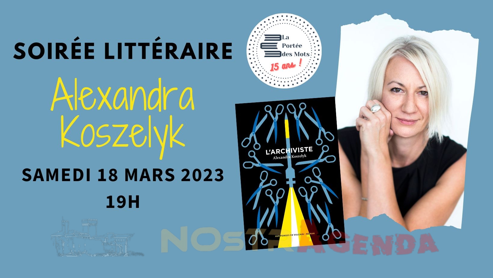 Soirée littéraire avec Alexandra Koszelyk