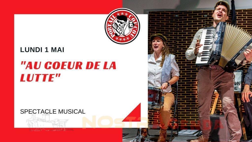 Spectacle Musical : "Au Coeur de la Lutte"- Portail Coucou