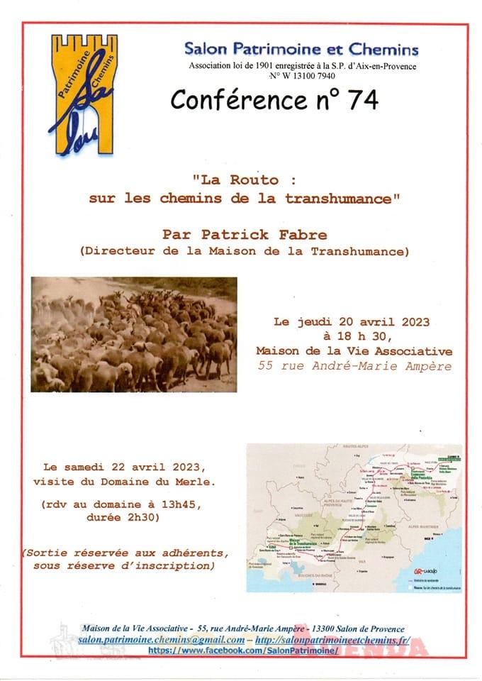 Conférence : "La routo : sur les chemins de la transhumance"