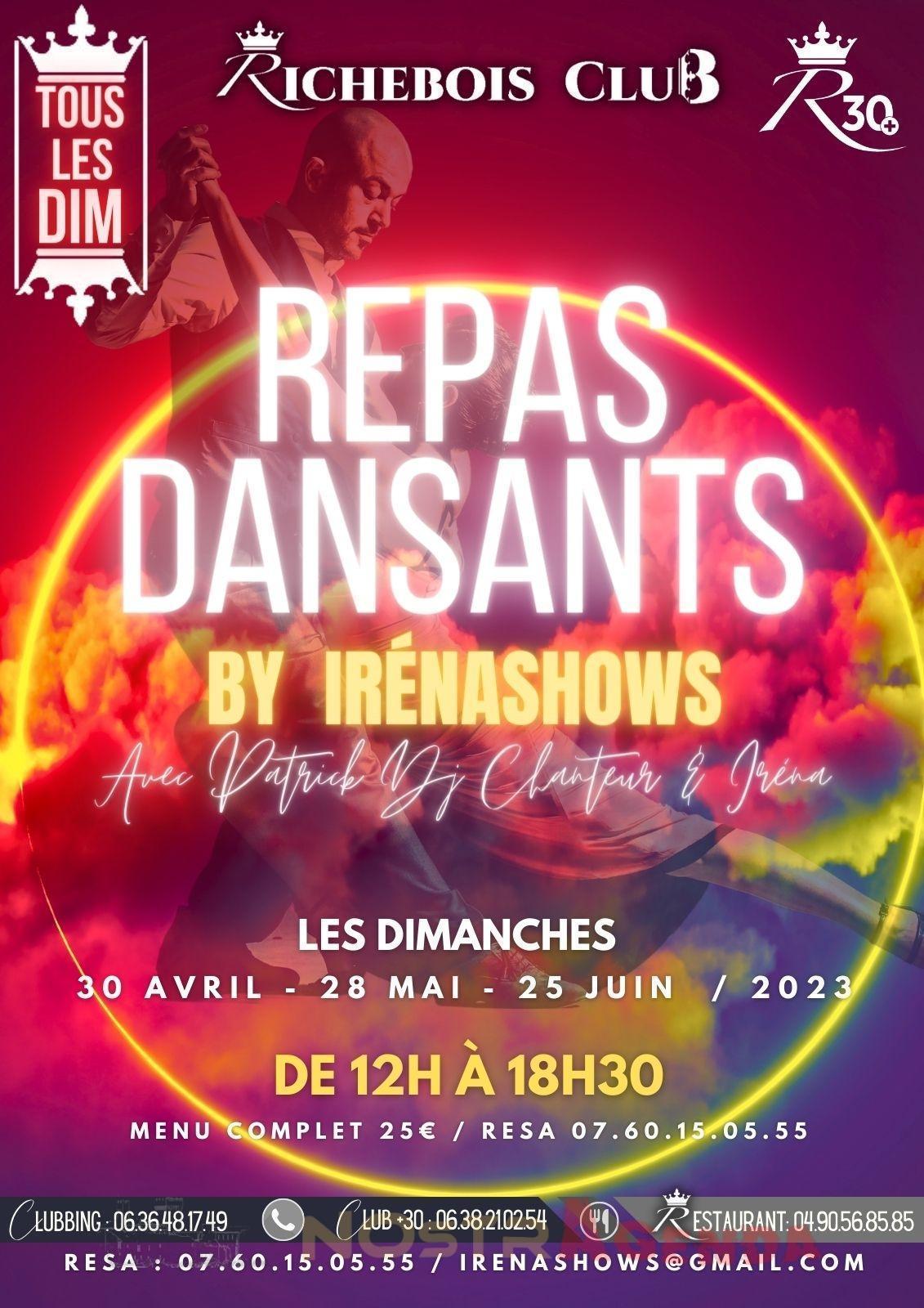 Repas Dansant du Richebois Salon-de-Provence Agenda Nostragenda