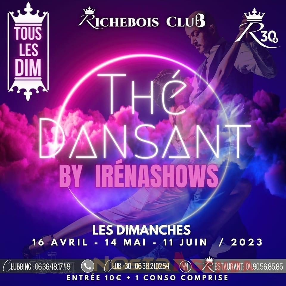 Thé Dansant du Richebois Irenashows Salon-de-Provence agenda Nostragenda