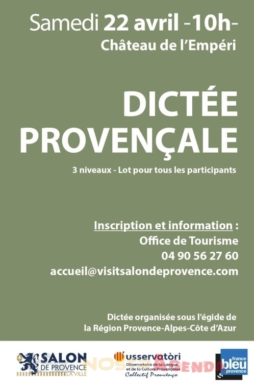 la dictée provençale