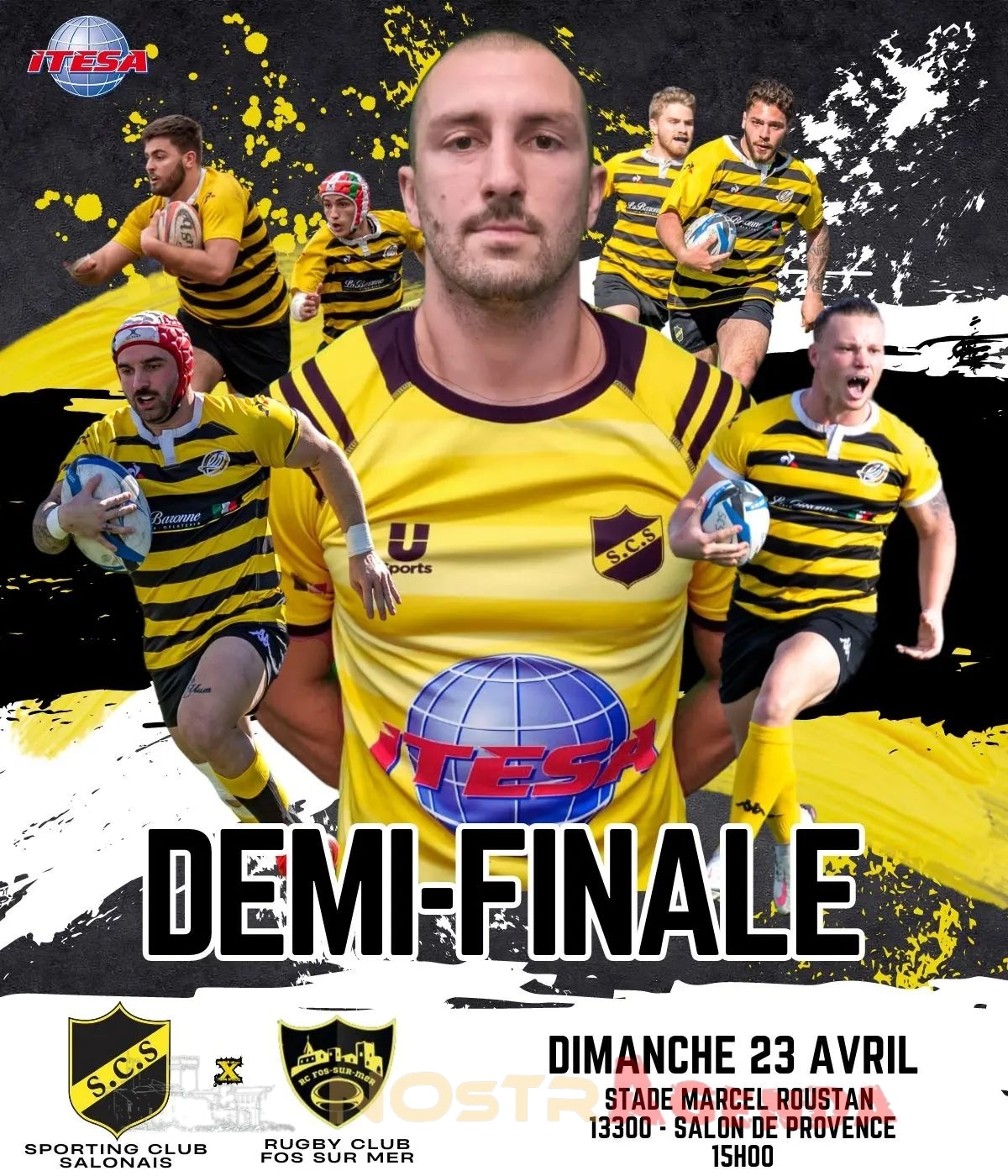 SCS contre Rugby Club Fos-sur-Mer