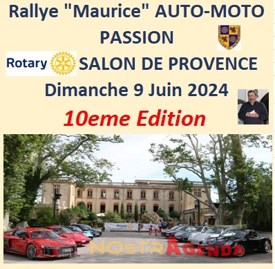 Rallye " Maurice" Auto-moto Passion Rotary Salon-de-Provence