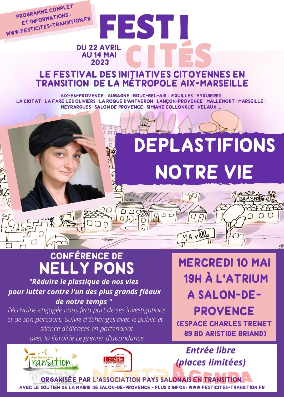 Conférence Déplastifions notre vie de Nelly Pons