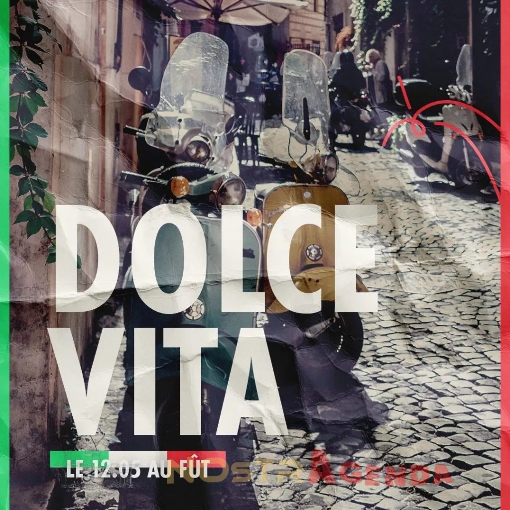 Soirée Dolce Vita - Au Fut et à Mesure