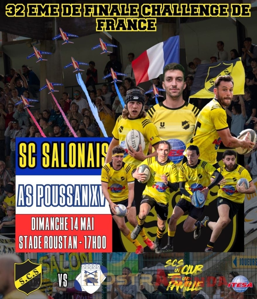 SCS contre AS Poussan XV