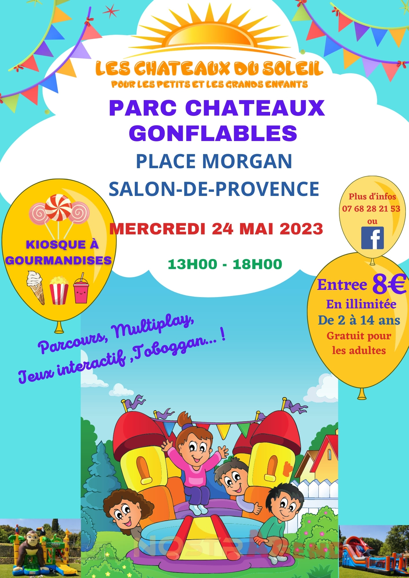 Les Châteaux du Soleil Place Jules Morgan Salon de Provence Sorties Agenda Nostragenda