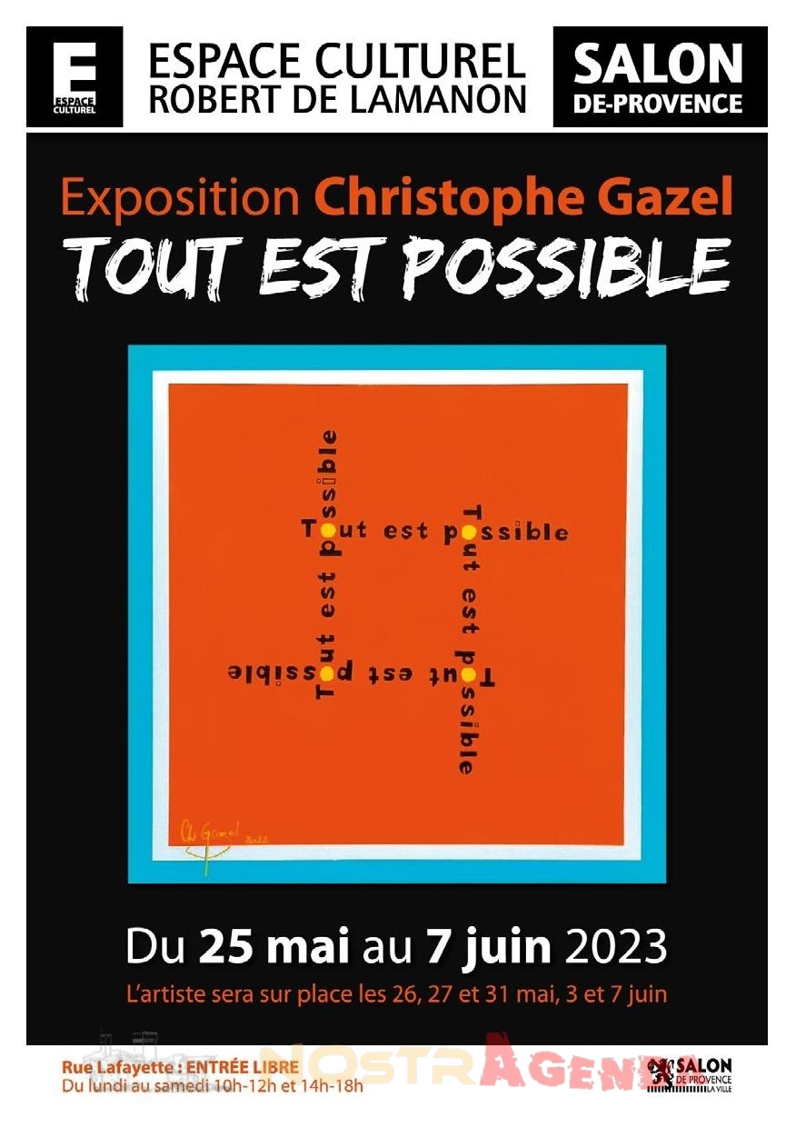 Tout est possible Exposition de peintures de Christophe Gazel