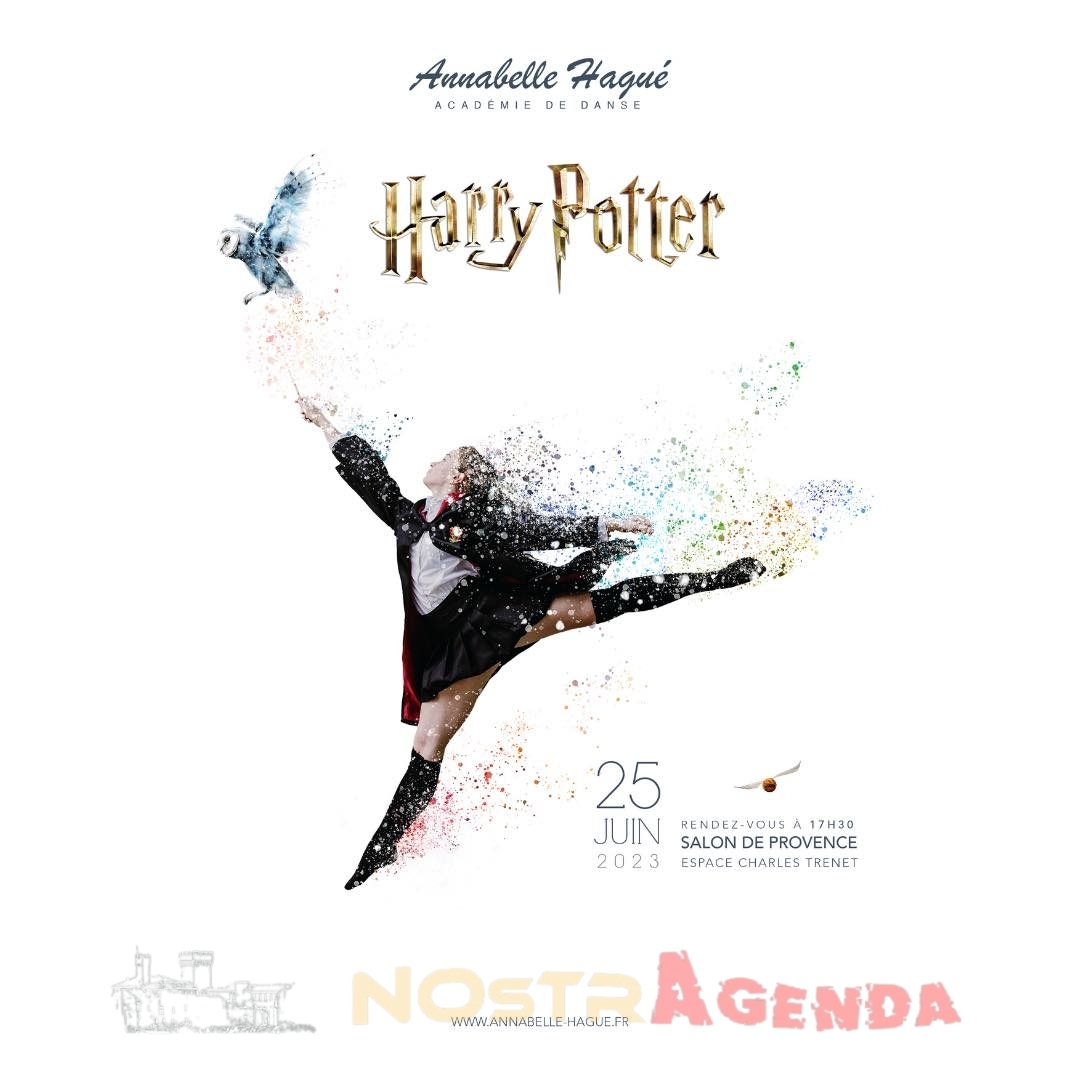 Harry Potter Spectacle de Danse Dimanche 25 Juin 2023 à 17h30 Espace Charles Trenet Salon-de-Provence Académie de Danse Annabelle Hagué Agenda Nostragenda Gala de Danse