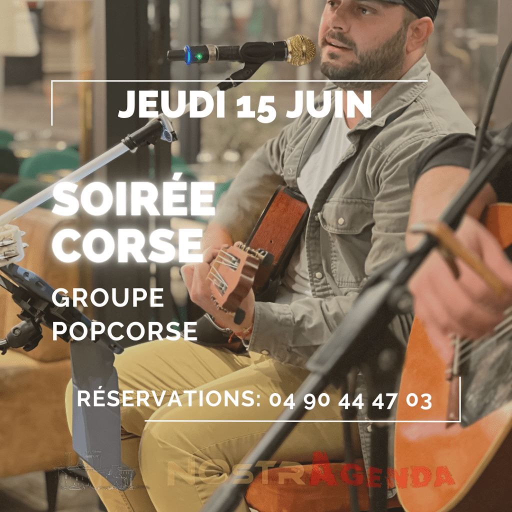 Soirée Corse - Bastide Chez Mus Salon-de-Provence Soirées Concert agenda Nostragenda