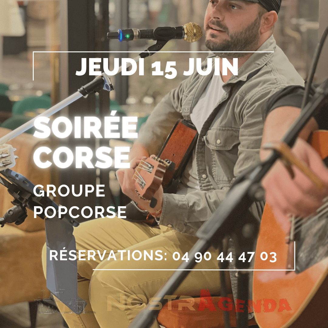 Soirée Corse - Bastide Chez Mus Salon-de-Provence Soirées Concert agenda Nostragenda