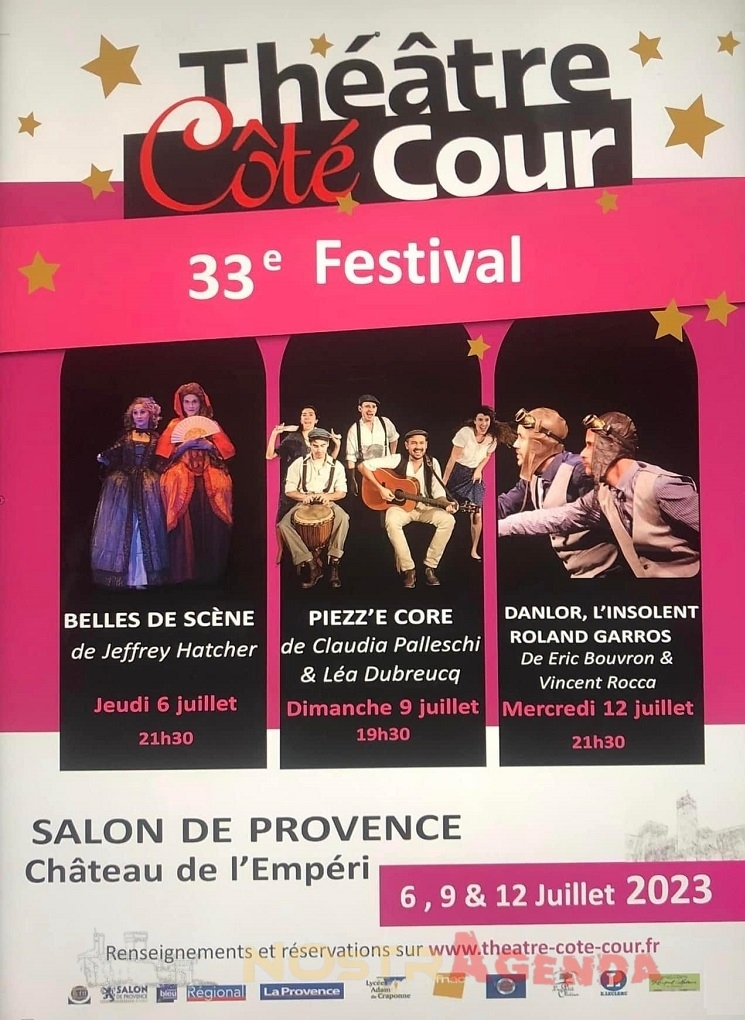 Théâtre Côté Cour Salon-de-Provence agenda Théâtre Nostragenda