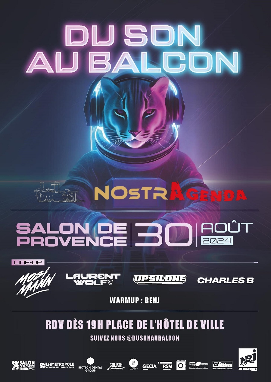 Du Son Au Balcon 30 aout 2024 Salon agenda evenement gratuit Nostragenda