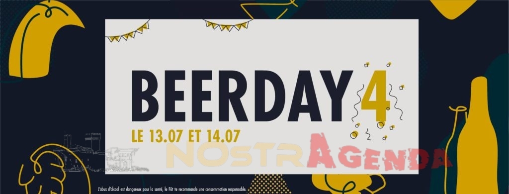 BEERDAY 4 aU FUT 1 0 MESURE sALON DE pROVENCE dj Soirées mix week-end agenda sorties Nostragenda Place Morgan