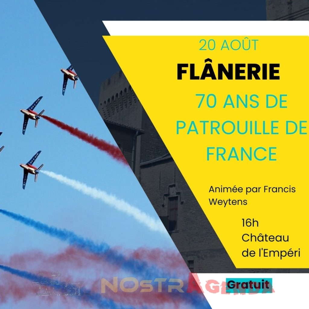 Conférence/Flânerie « 70 ans de Patrouille de France