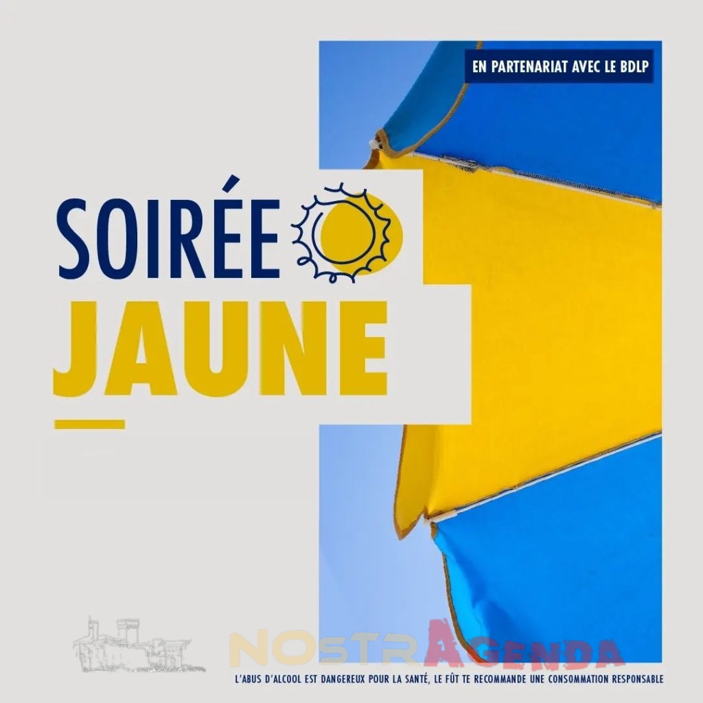 Closing Soirée Jaune Au Fut et à Mesure/BDLP Agenda Nostragenda Salon-de-Provence sorties soirées week-end