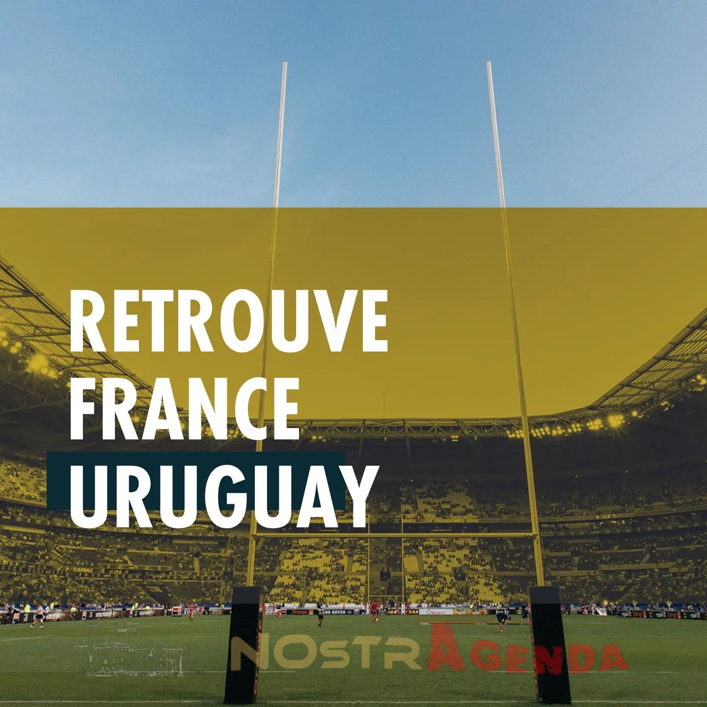 Coupe du monde de rugby FRANCE URUGUAY Au Fut et à Mesure