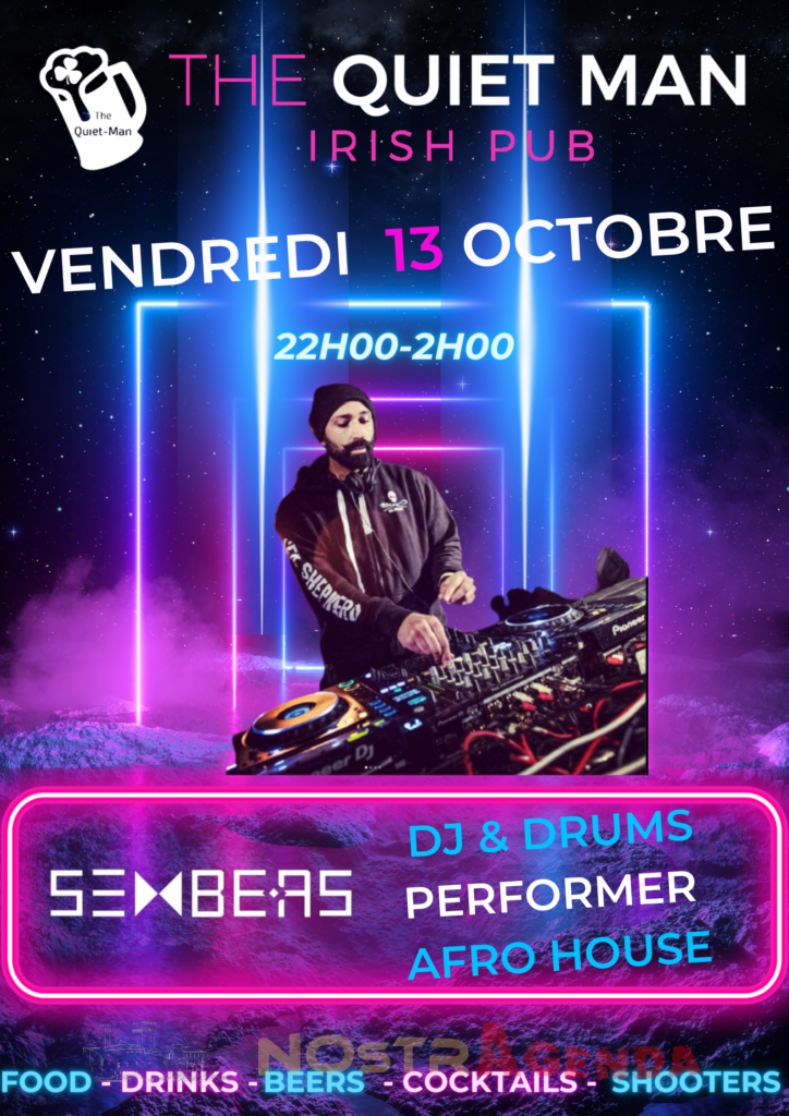 Soirée DJ The Quiet Man Salon de Provence Nostragenda