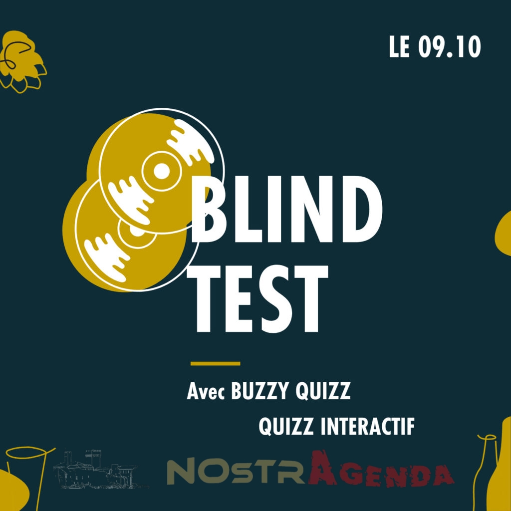 Blind test - Au Fut et à Mesure Nostragenda Salon-de-Provence