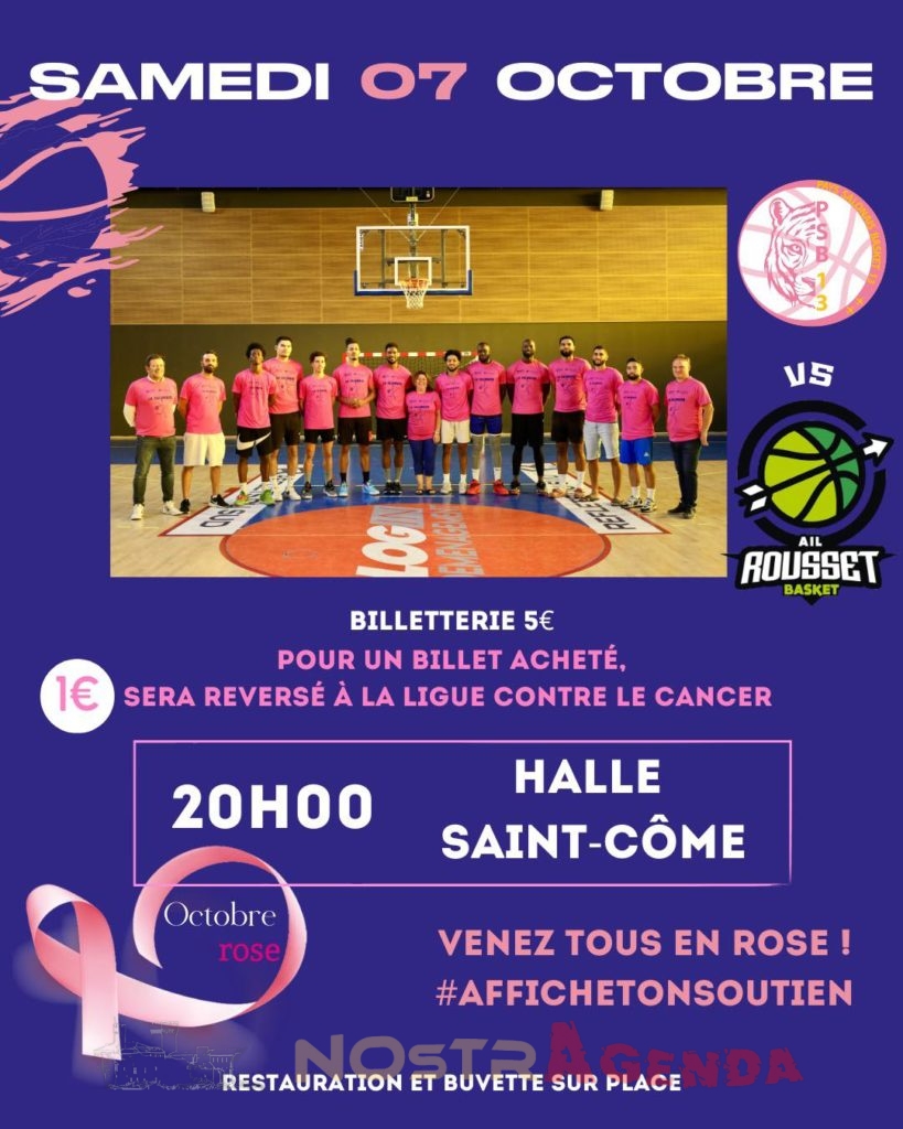 Pays Salonais Basket 13 contre AIL Rousset Basket NM2 PBS13 NOSTRAGENDA