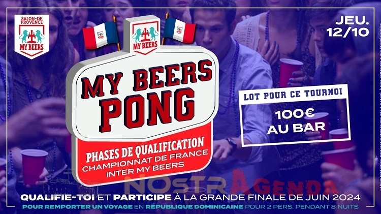 2ème Edition du Beer Pong - My Beers Salon Nostragenda