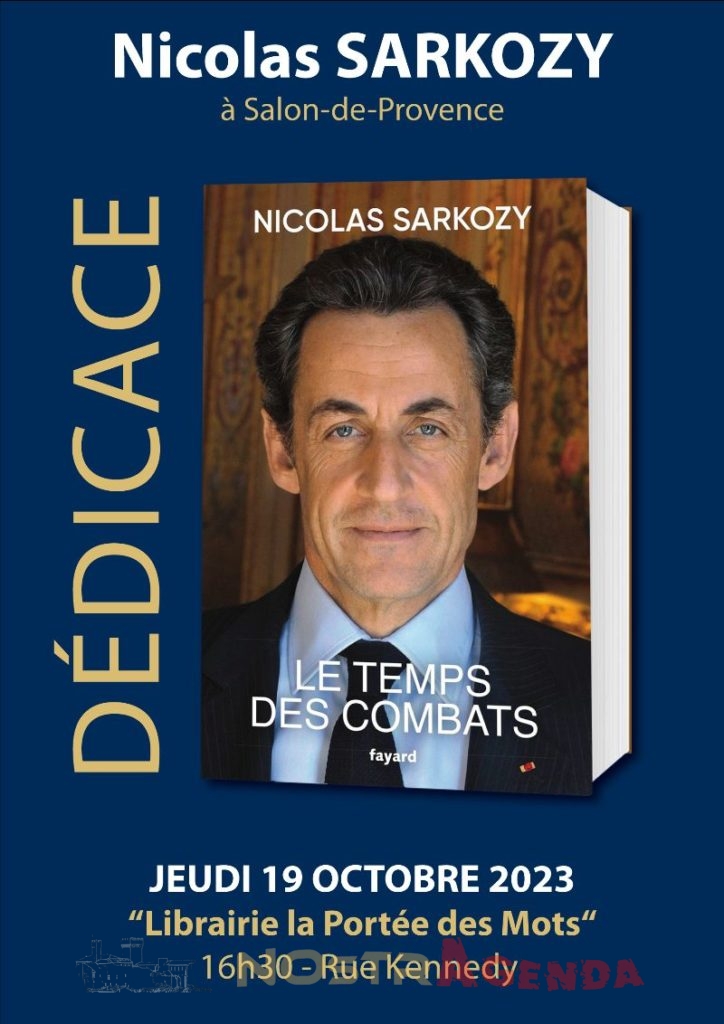 Dédicaces Nicolas Sarkozy