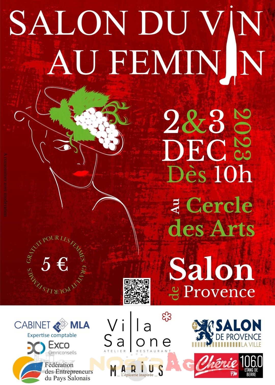 Salon du vin au féminin 2023 - Cercle des arts - Salon de Provence