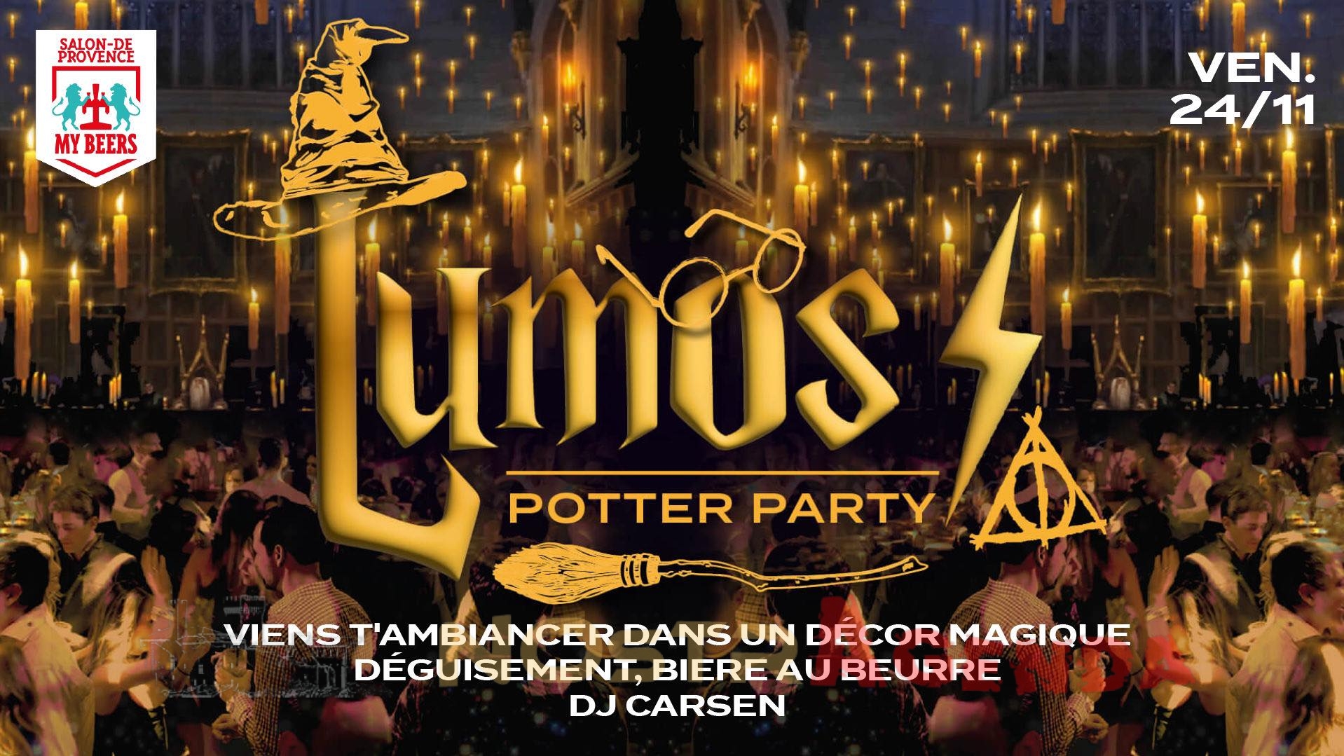 Lumos Pooter Party My Beers Salon Agenda Nostragenda