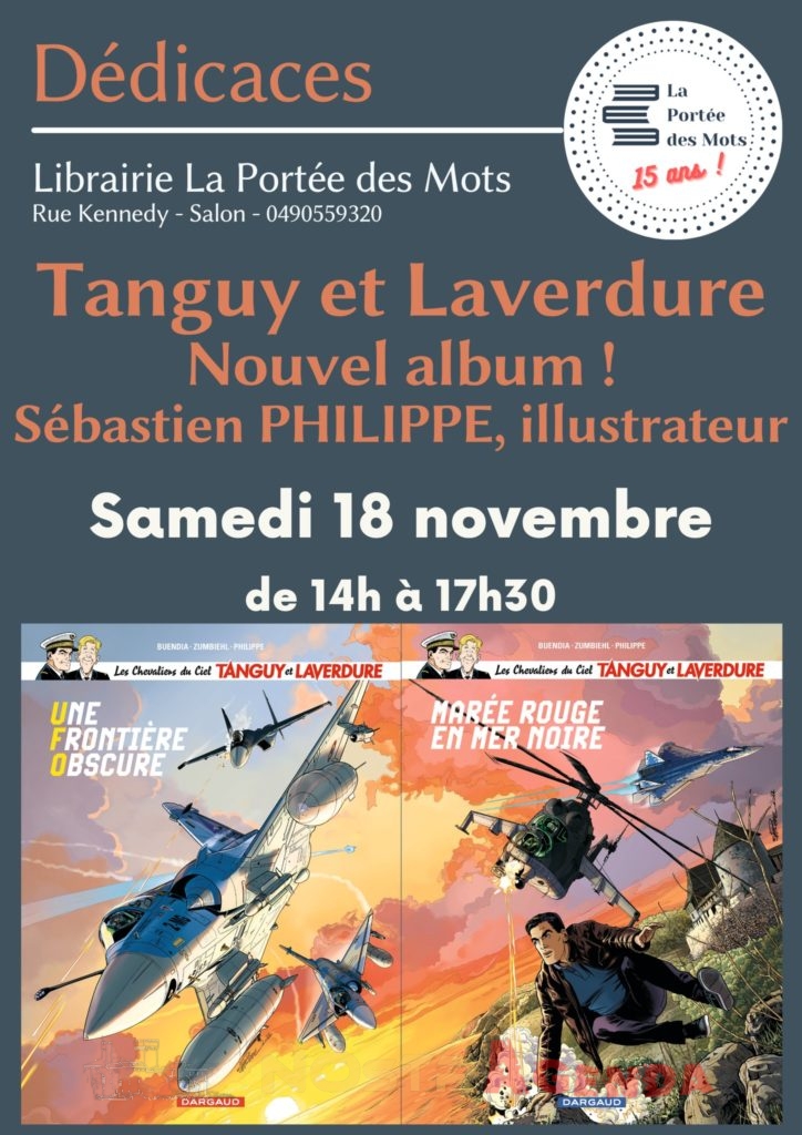 Dédicaces Sébastien Philippe Culture Librairie Portée des mots Salon de Provence Agenda Nostragenda