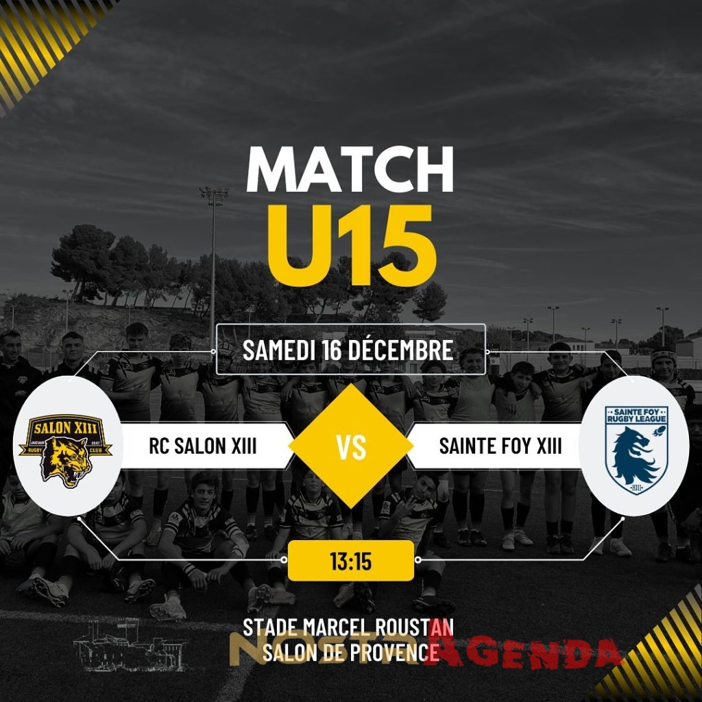 RCS XIII CONTRE Saint Foy RL AGENDA Salon Nostragenda