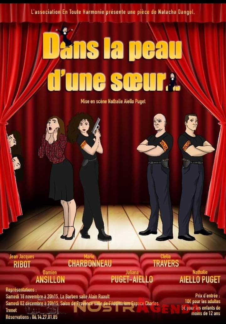 Dans la peau d'une sœur auditorium salon agenda Nostragenda