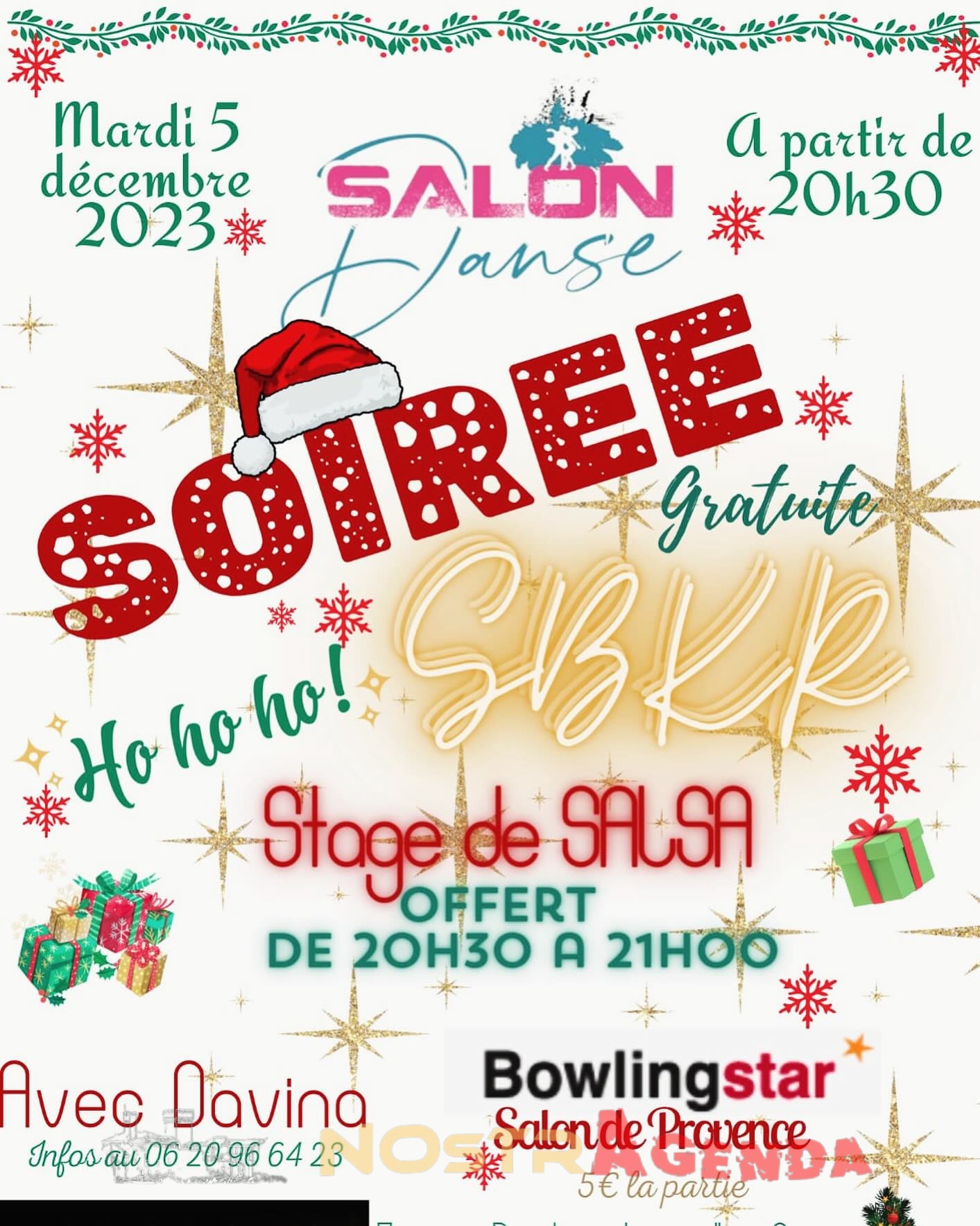 Soirée SBKR Salon Danse Bowlingstar Salon Agenda Soirées Nostragenda