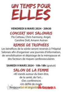 Un temps pour elles - Salon de la femme 09 mars 2024 Salon de provence Agenda Nostragenda