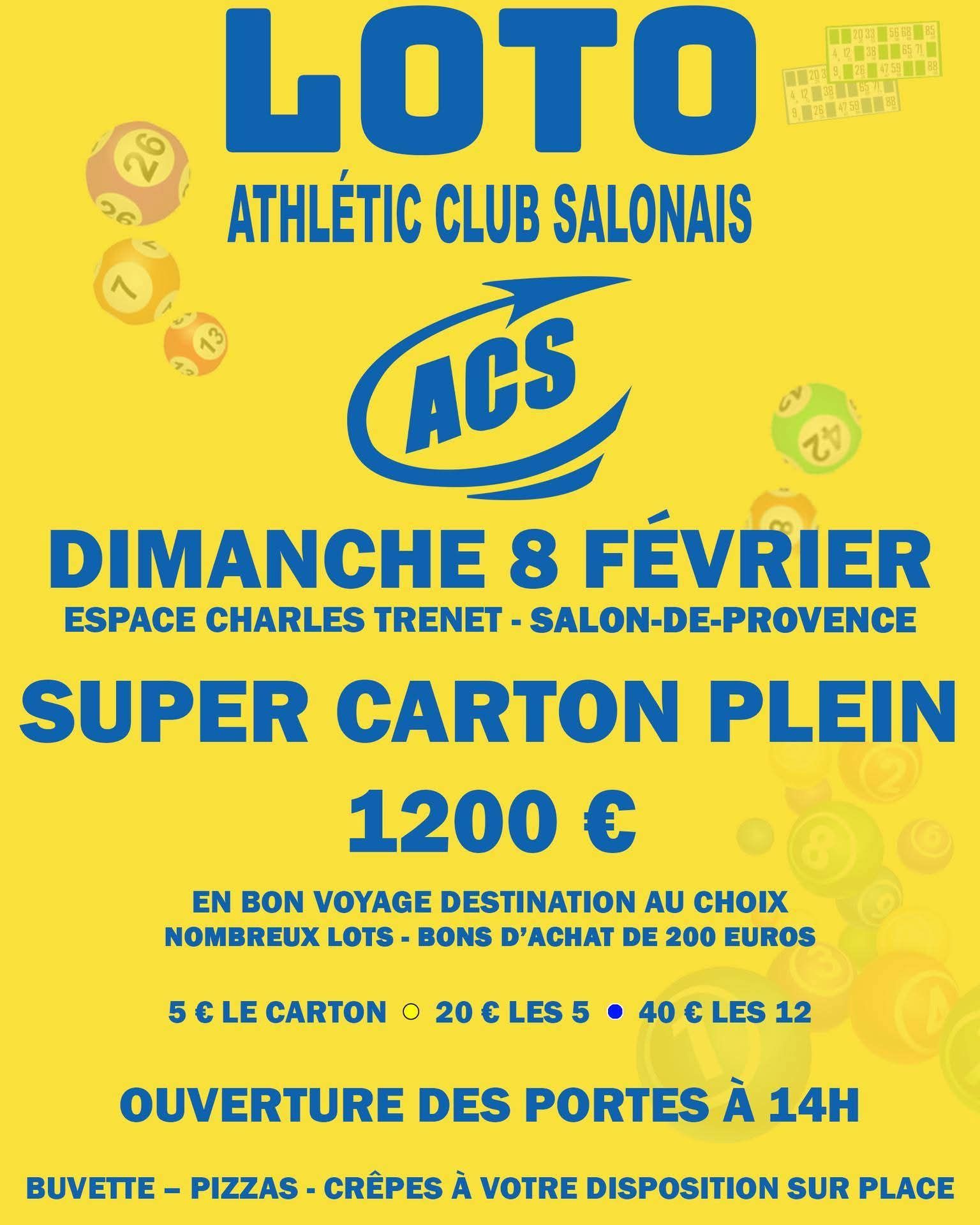 LOTO ACS 2026 SALON DE PROVENCE