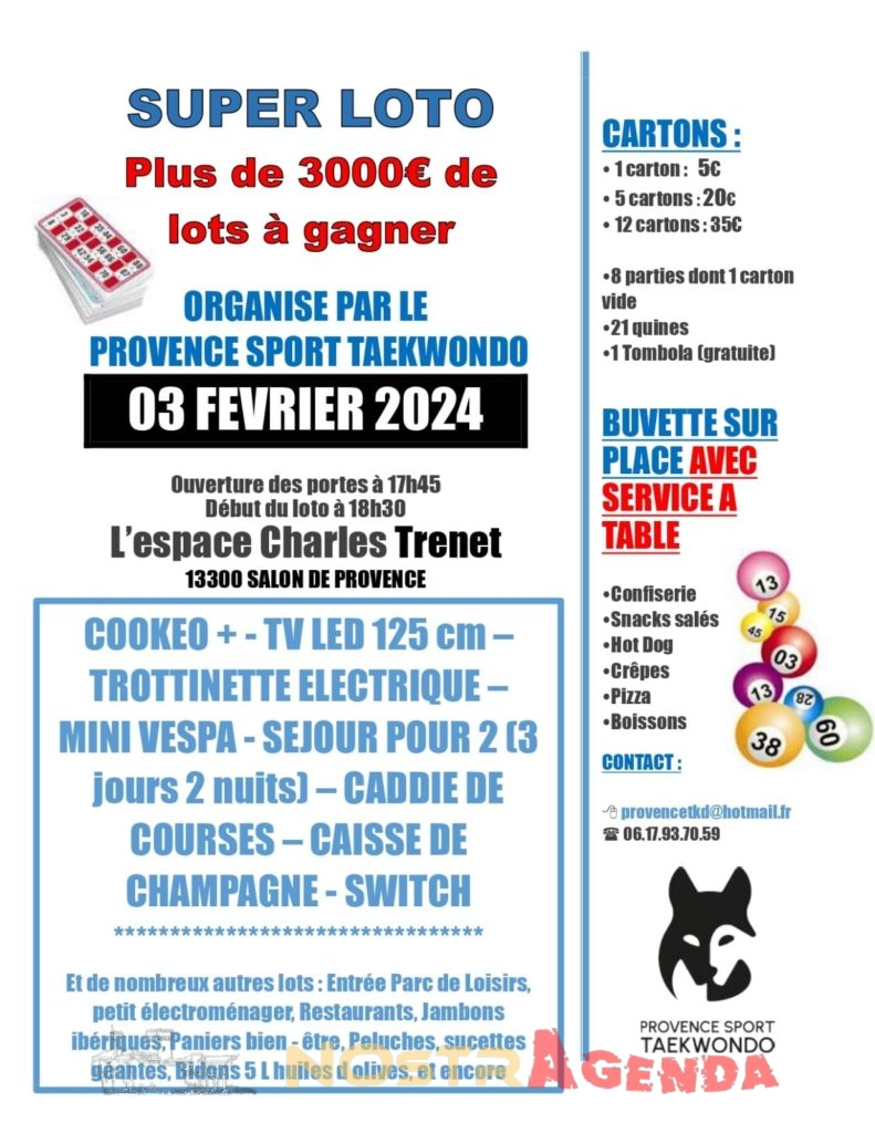 LOTO PROVENCE SPORT TAEKWONDO agenda Lotos Nostragenda Salon-de-Provence
