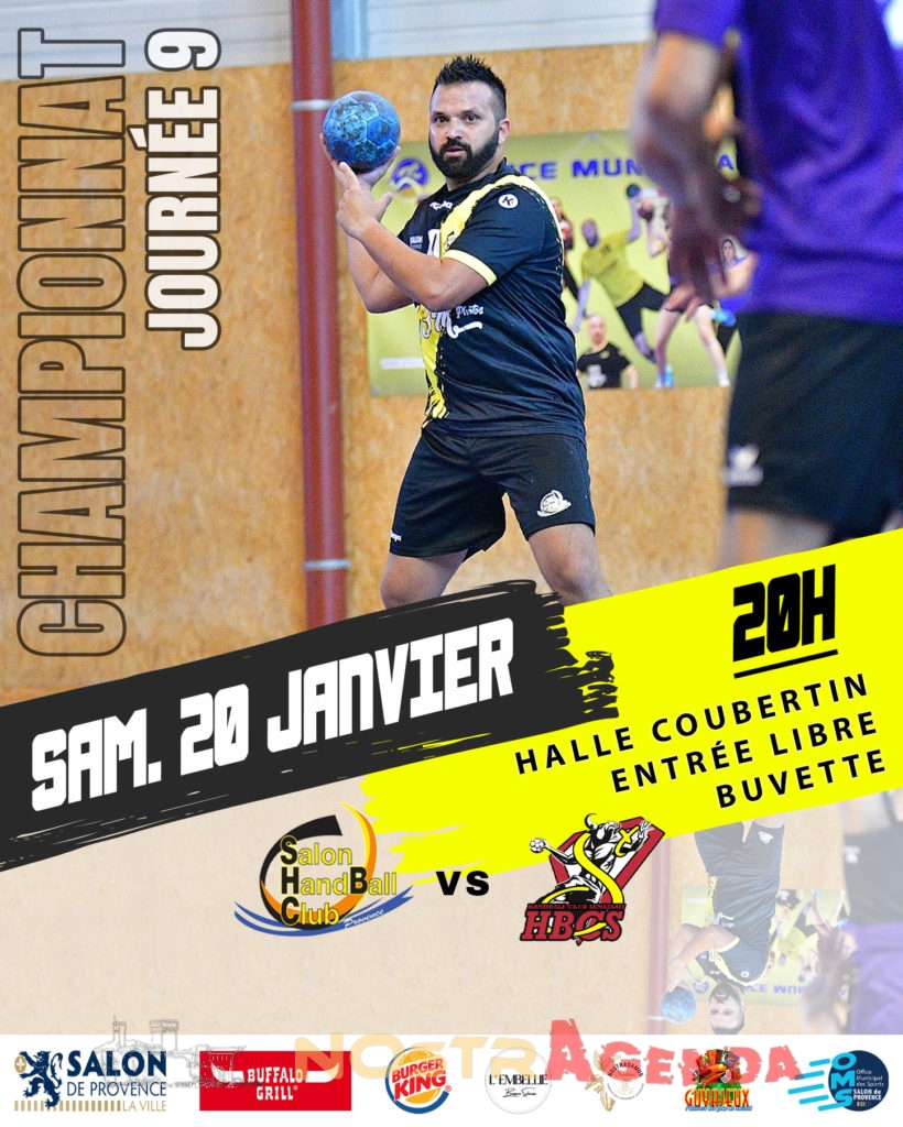 Salon handball club provence samedi 20 janvier Salon Sport Nostragenda