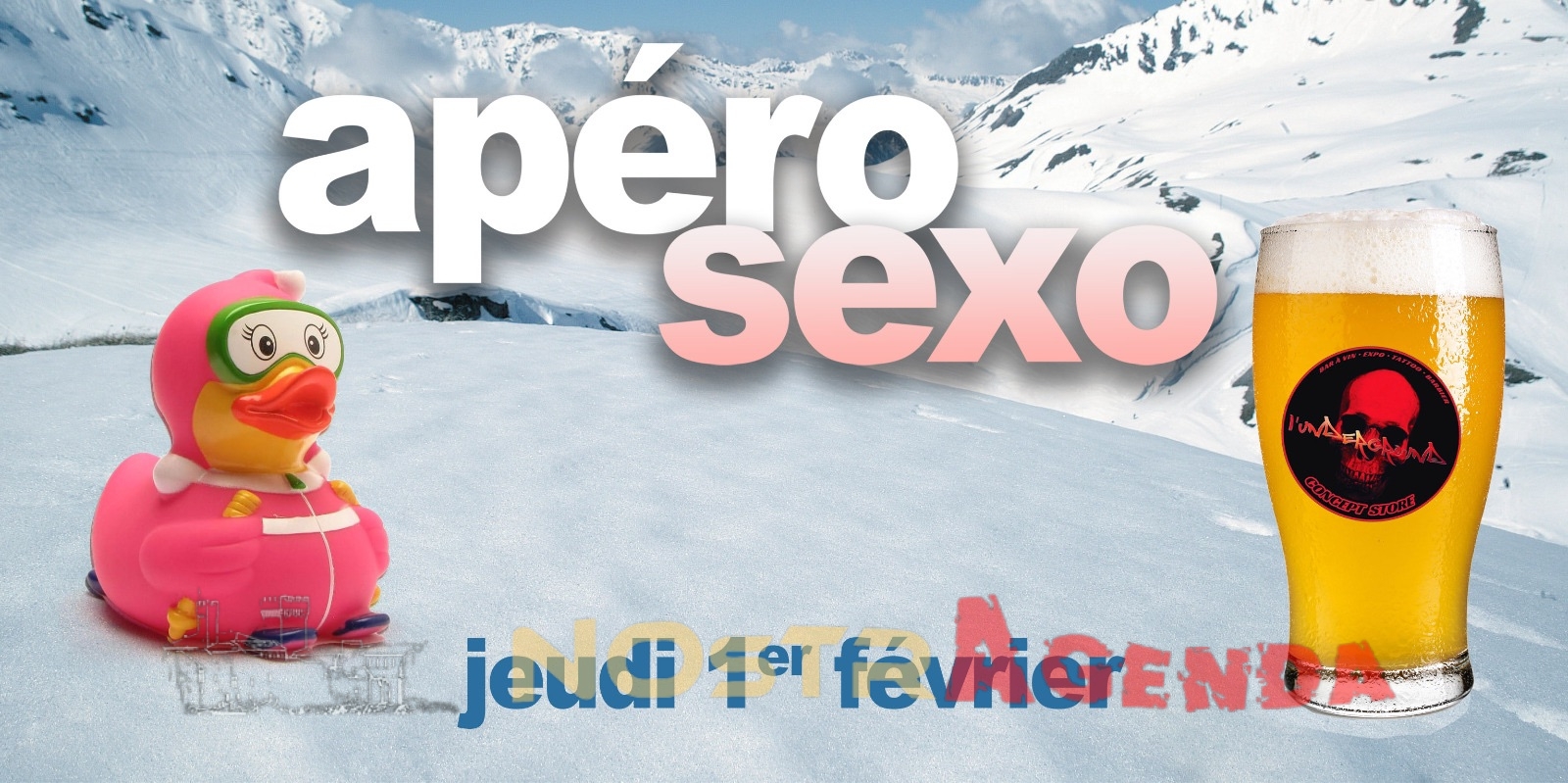 apero sexo fevrier underground salon agenda soirée sorties Nostragenda