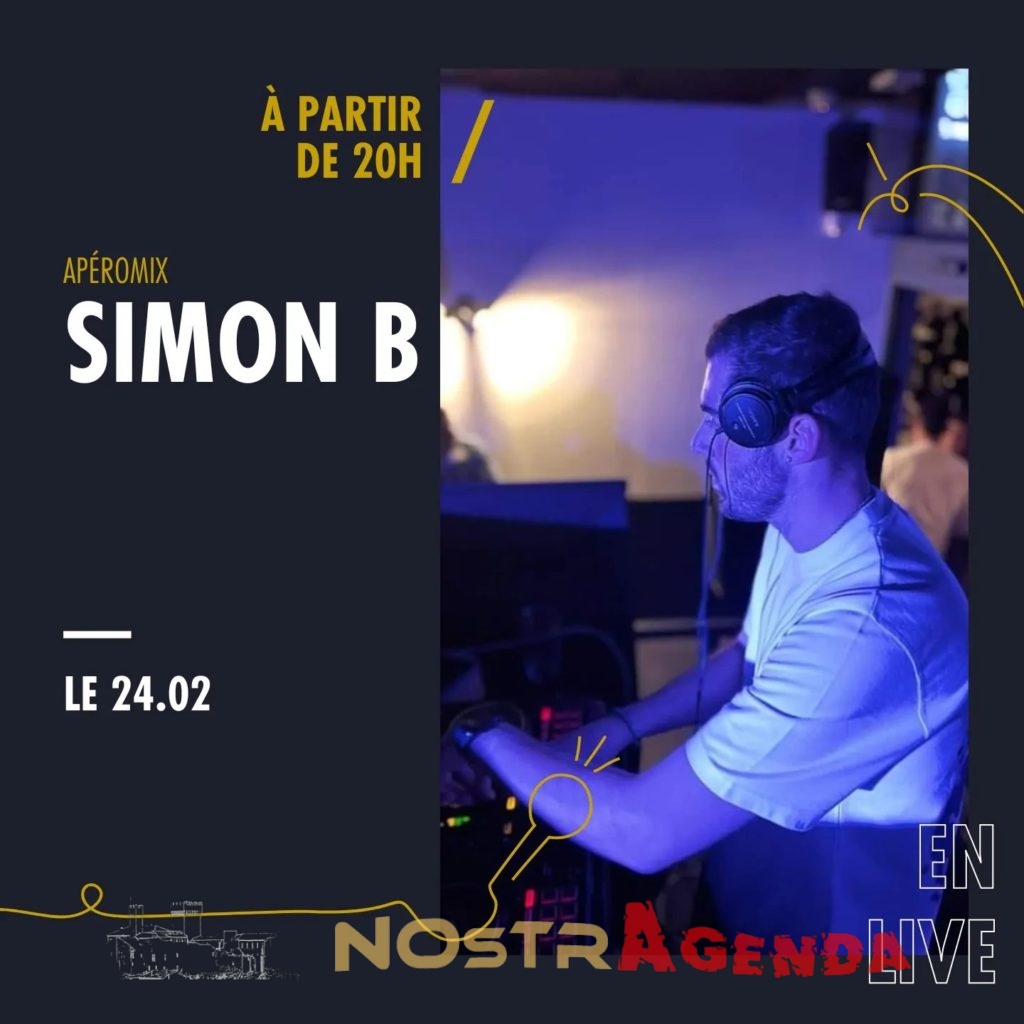 apéromix au fut simon B agenda soirées Nostragenda Salon