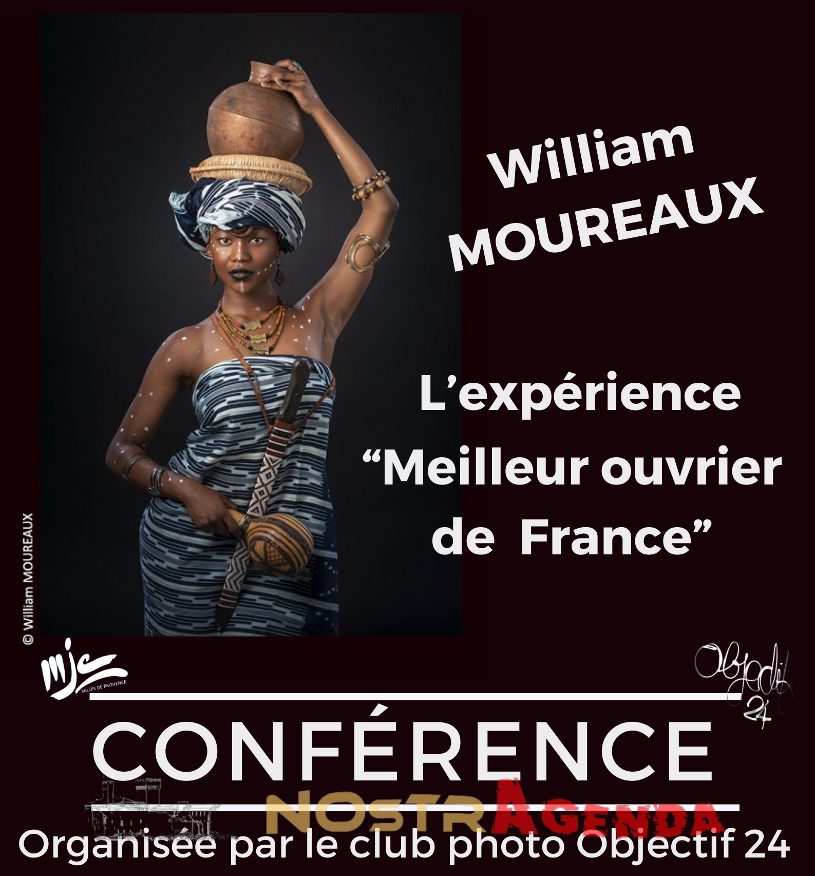 Conférence de William MOUREAUX : l'expérience "Meilleur Ouvrier de France" Conférence_9_mars_24 Mjc Salon Nostragenda