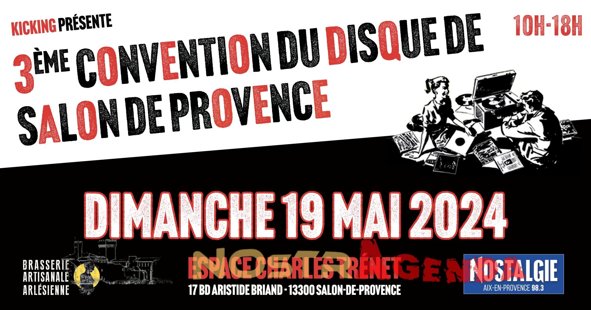 Convention du Disque de Salon-de-Provence 3ème Edition Espace Charles Trenet Nostragenda