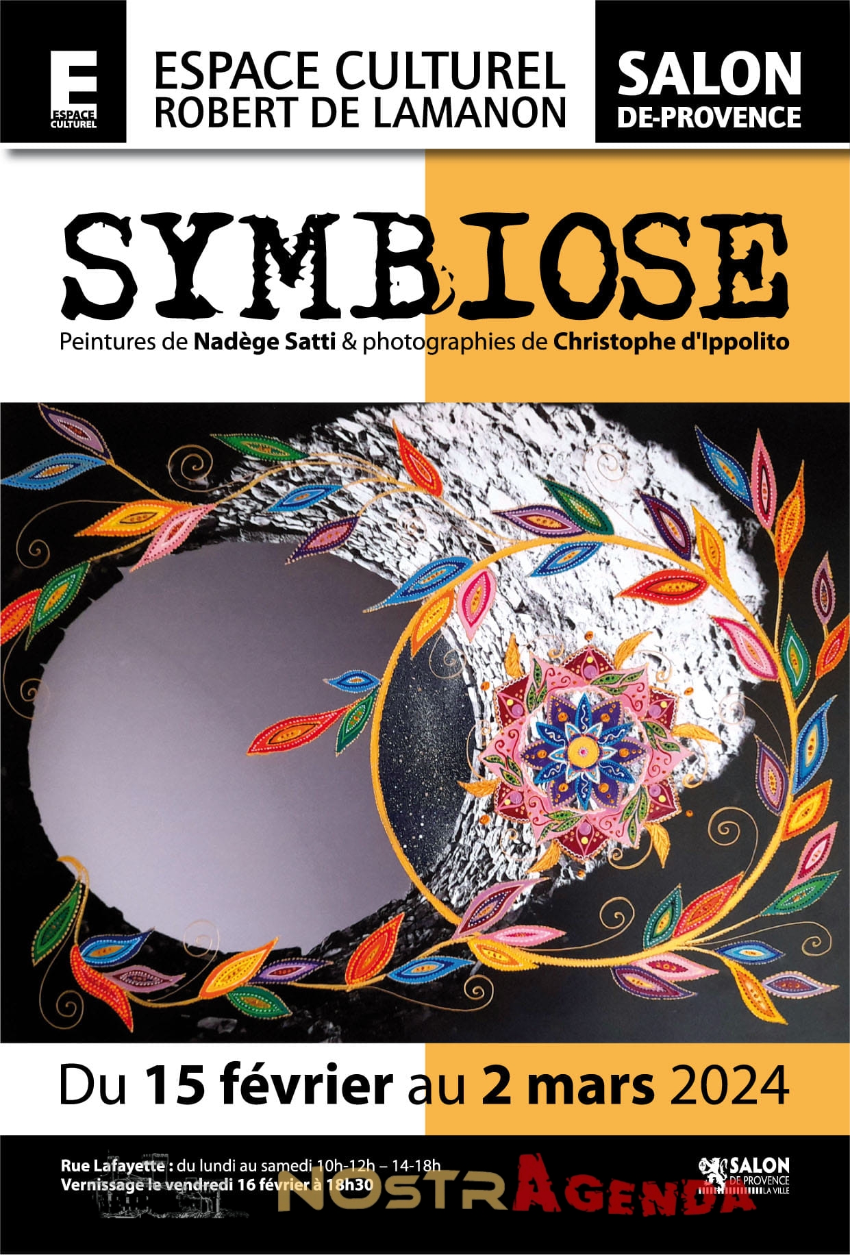 exposition symbiose photos peintures Salon de Provence Agenda Nostragenda