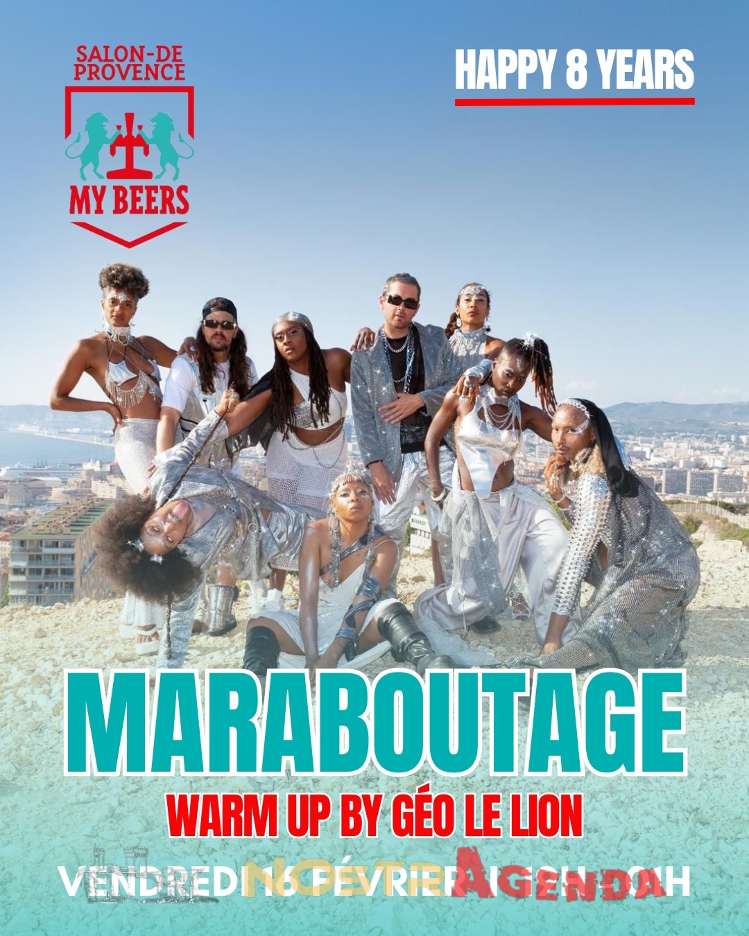 maraboutage my beers salon de provence 16 fevrier anniversaire agenda soirée nostragenda