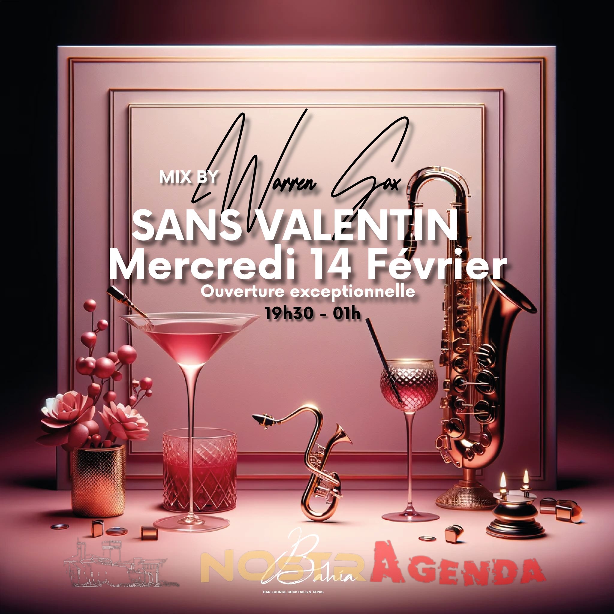 Soirée sans Valentin - Bahia sans valentin bahia salon agenda nostragenda sorties soirée