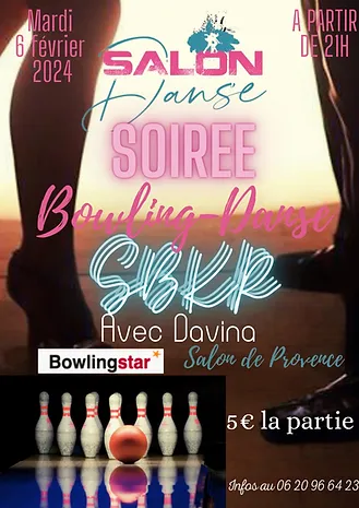 soirée salon danse SBKR Bowling agenda nostragenda Salon-de-Provence