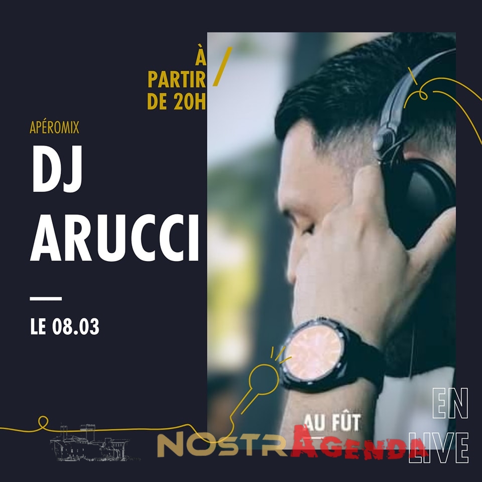 APÉROMIX DJ ARUCCI Au Fut Salon agenda Nostragenda soirées