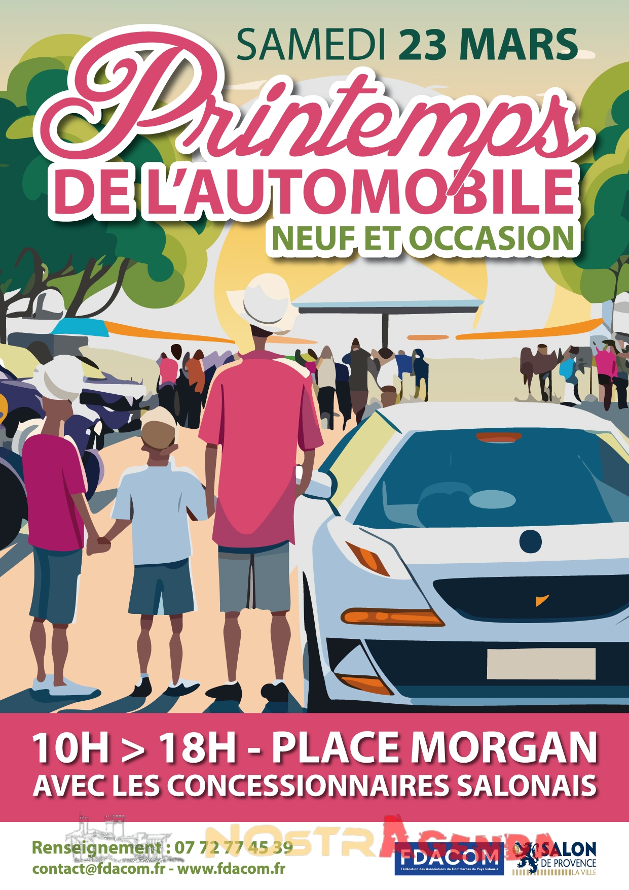 Salon de l’Automobile neuf et d’occasion place Morgan Salon agenda Nostragenda