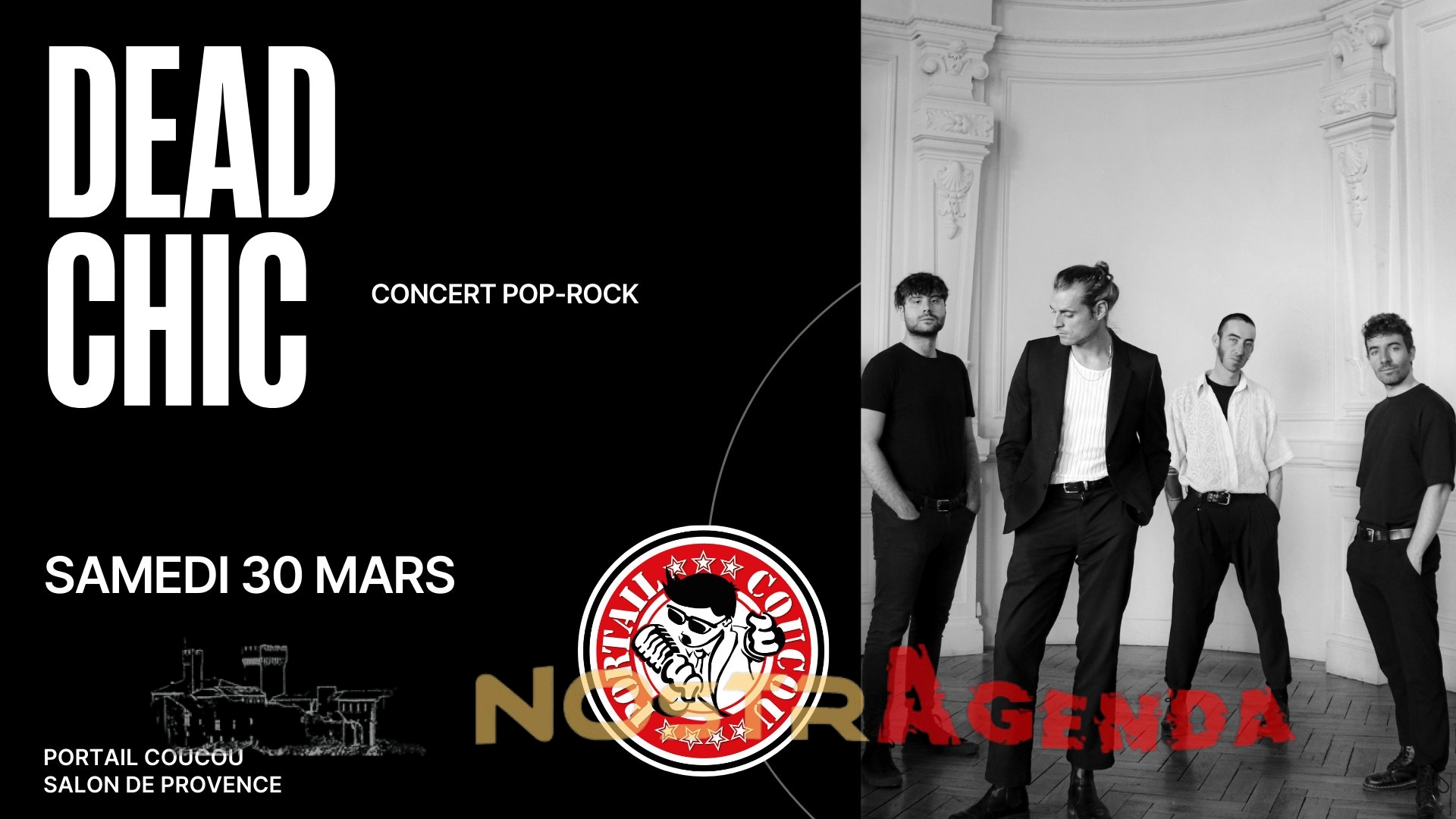 concert zaarm dead chic Portail Coucou Salon agenda Nostragenda Concerts