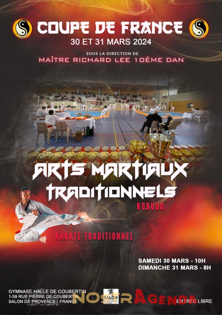 Coupe de France Arts Martiaux Traditionnels agenda sport Nostragenda Salon-de-Provence